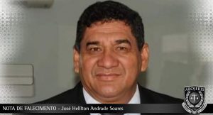 NOTA DE FALECIMENTO - José Helilton Andrade Soares