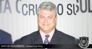 NOTA DE FALECIMENTO - Gerson Luiz Petry