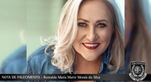 NOTA DE FALECIMENTO - Romalda Maria Matte Morais da Silva