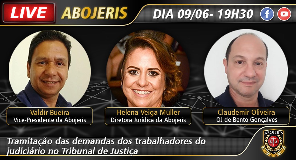 LIVE DA ABOJERIS DIA 09/06 ÀS 19H30 ABOJERIS