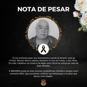 nota de pesar site