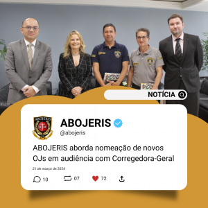 Abojeris reunião com corregedora-geral da justiça