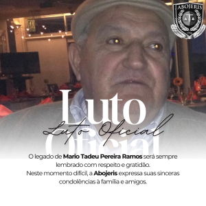 Nota de Pesar – Mario Tadeu Pereira Ramos Notas de Pesar