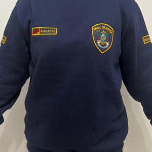 Casaco Moletom Unissex Com Bordado